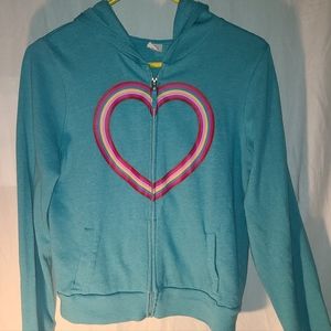 Zip up hooded sweater